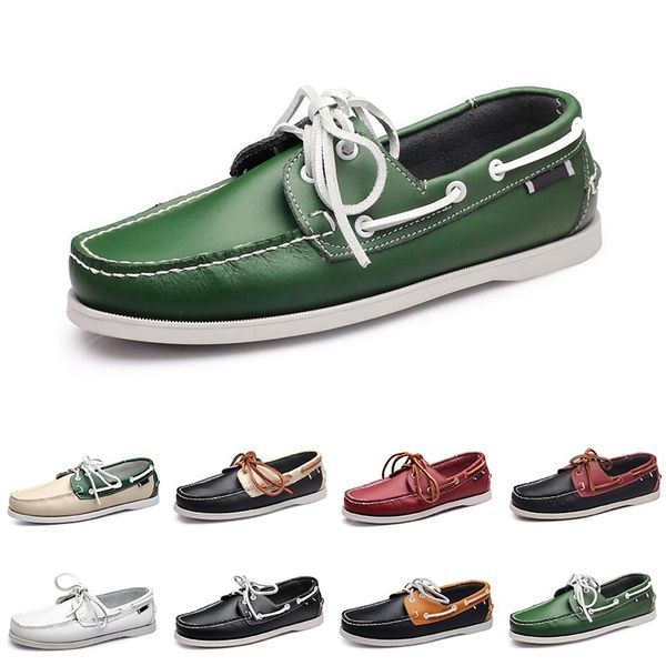 

men casual shoes triple black white popular breathable bronze grey beige light tan dlive brown jogging walking low soft leather mens sneaker