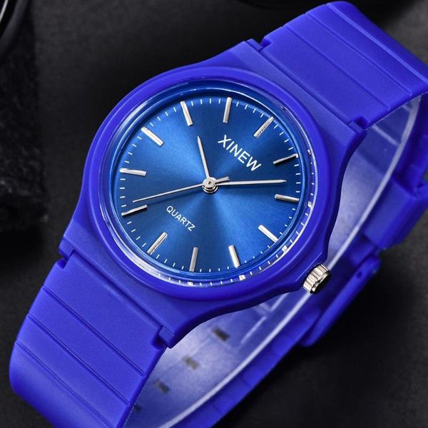 

wristwatches relogio masculino 2021 fashion men watches ultra-thin sports silicone strap analog quartz watch casual wristwatch reloj hombre, Slivery;brown