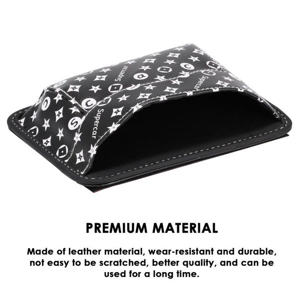 

car organizer portable storage bag box crack pu durable convenient practical dashboard hanging