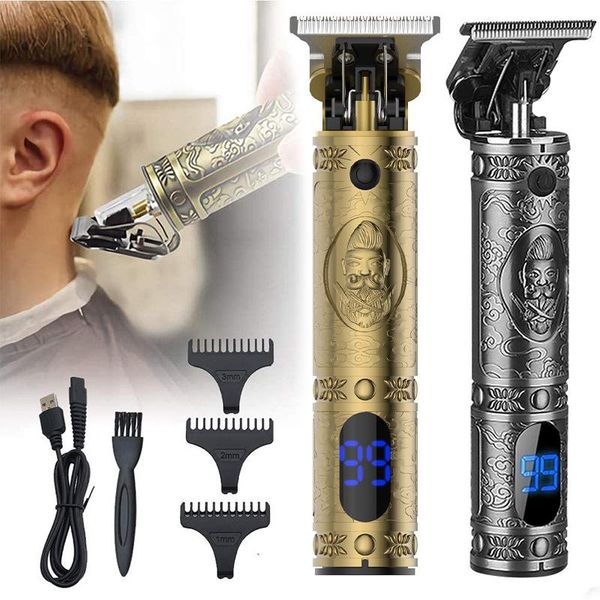 

professional li t-outliner rechargeable hair trimmer for men clipper barber finishing cutting machine clippers