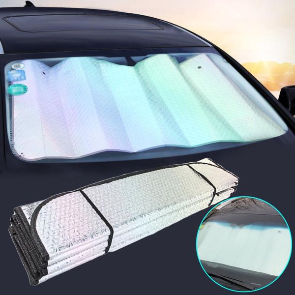 

car sunshade sun shade uv protection curtain film windshield visor front cover