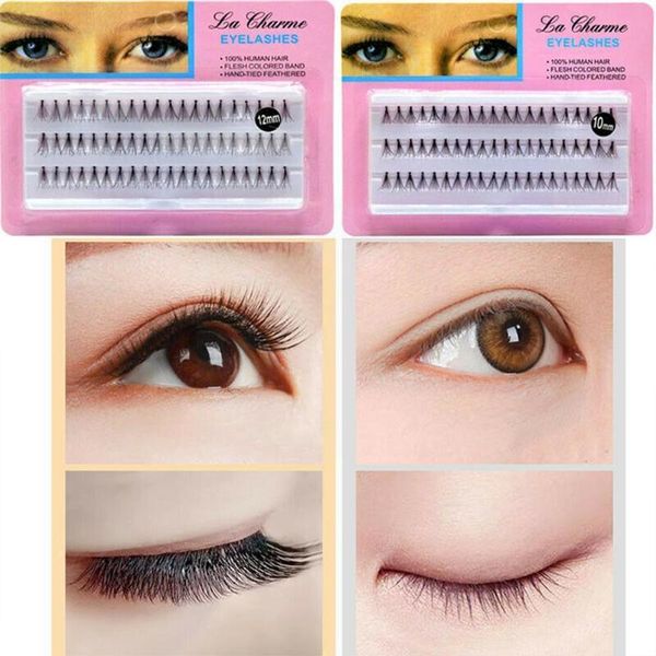 

false eyelashes 60 grafted natural thick artificial plain set sweet sale long extension eyelash x3x1