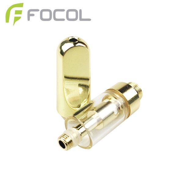 

screw type vape cartridge gold 510 thread oem cartridges fcw accept custom