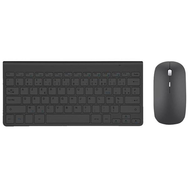 

keyboards wireless french keyboard mouse ultra slim multimedia combo low noise for lapdesksmart tv
