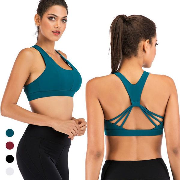 

push up bra women sports bras breathable wirepadded fitness gym yoga workout outfit