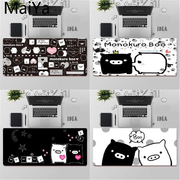 

mouse pads & wrist rests maiya cute monokuro boo comfort mat gaming mousepad large pad keyboards