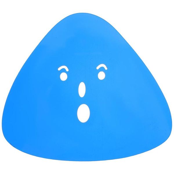 

mats & pads 1pc creative cup mat simple funny spoof cushion practical (blue)