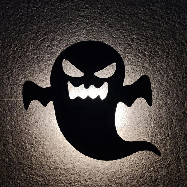 

wall stickers paste halloween led ornaments luminous sticker gift home door bedroom glow in dark removable decor cartoon night light