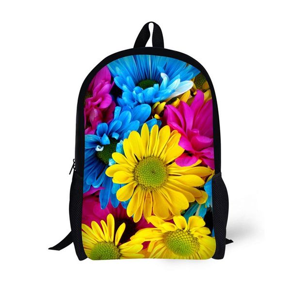 

backpack school children beautiful flowers classic printing for high backpacks teenagers
