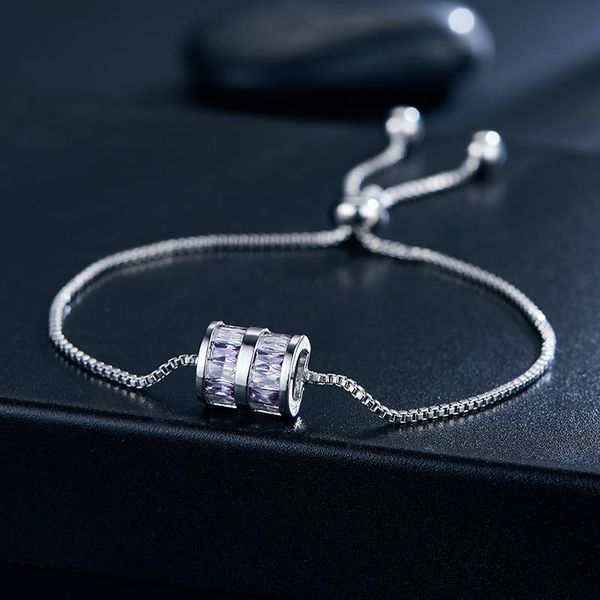 

bracelet fashion women zircon bangle cubic stone for charms tiny jewelry adjustable bracelets or anklets charm, Golden;silver