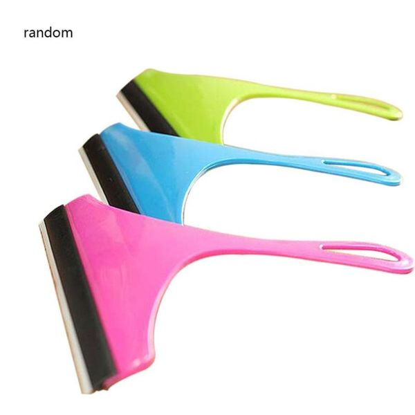 

practical glass window wiper soap cleaner soft tpr blade home shower bathroom mirror scraper car windshield sponge