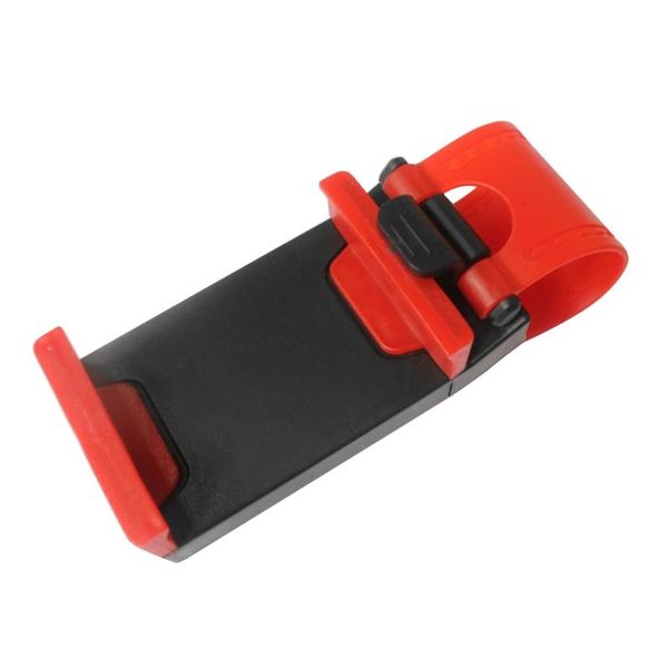 

cell phone mounts & holders stable mobile holder mount clip buckle socket hands on car steering wheel black / blue pink red s27 21