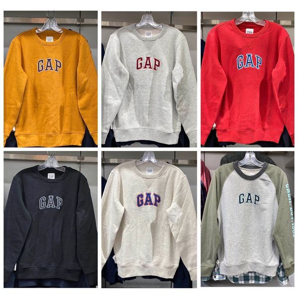 

brand hoodie gap domestic gap men's sweater autumn new casual pullover sweater trend 624869, Black
