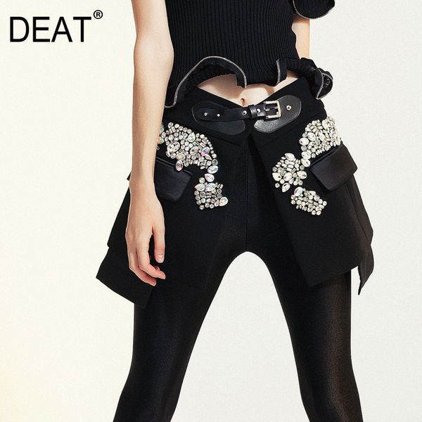 

deat autumn and fashion clothes women high waist outfits super short embroidery mini skirts wj15001l 210428, Black