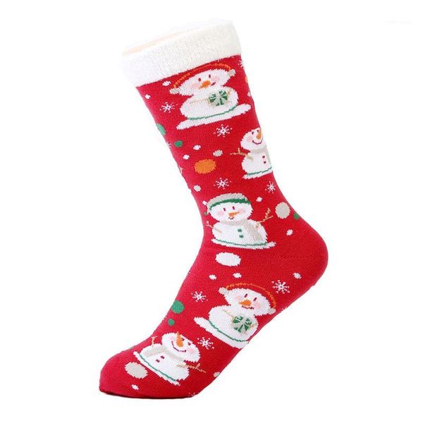 

socks & hosiery brand christmas cotton women female santa gift sock snowman spring autumn xmas 2 pairs/lots, Black;white