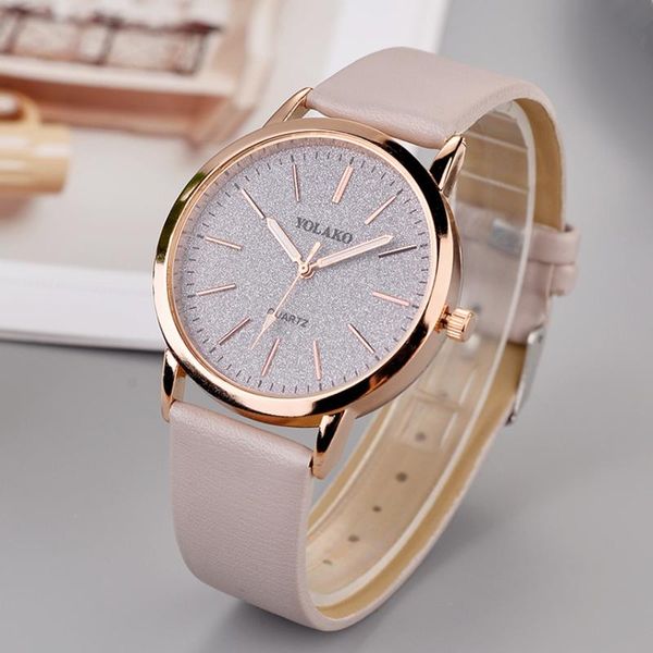 

wristwatches leather quartz women's watch ladies fashion women wristwatch clock relogio feminino hours saati, Slivery;brown