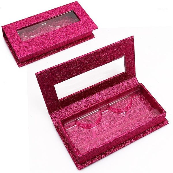 

lashes rhinestone box sliding style cheetah1