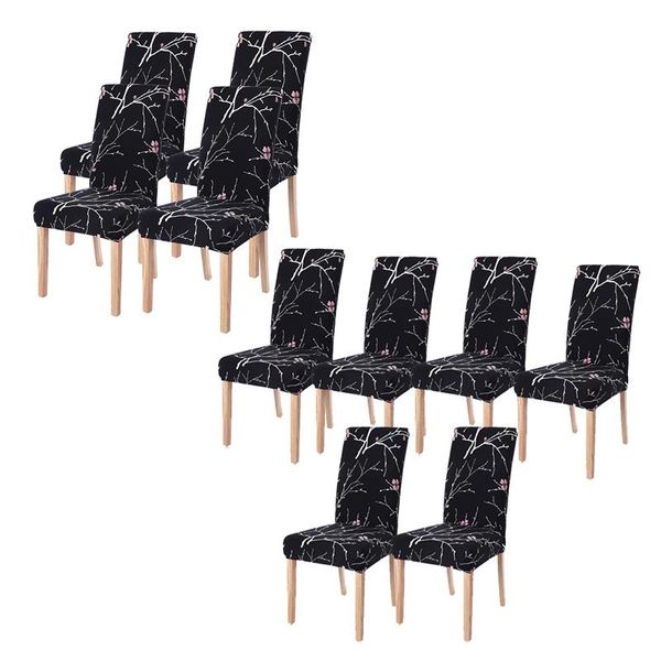 

dining room chair covers set,stretch removable washable kitchen protector for room, el