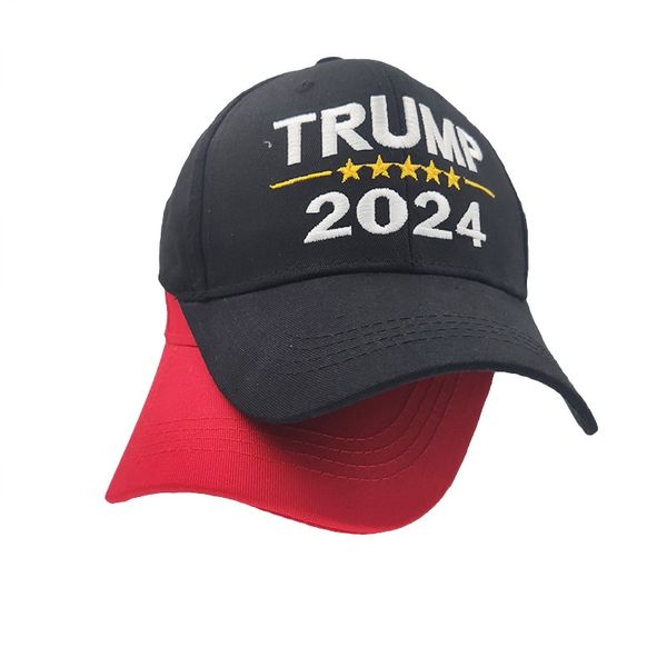 

2024 hat trump cotton baseball cap trumpusa peaked cap beanies, Blue;gray