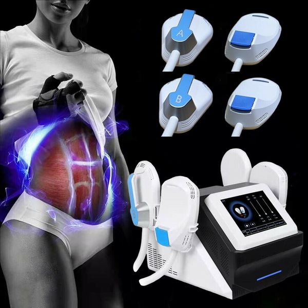 Hiemt Massage Elektromagnetische Bulid Muskelstimulation Vibratoren Massagegerät Fettentfernung HIEMT Tesla Body Sculpting Shaper Abs Training Fitness Sliming Machine