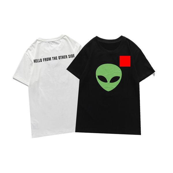 

fashion summer men and womens t-shirts mans palms stylist tee guillotine bear printed short sleeve truncated bears angels tees p2, White;black