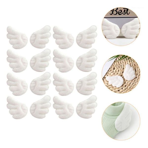 

party decoration 30 pairs of angel shaped sewing patches embroidery patch clothing applique1