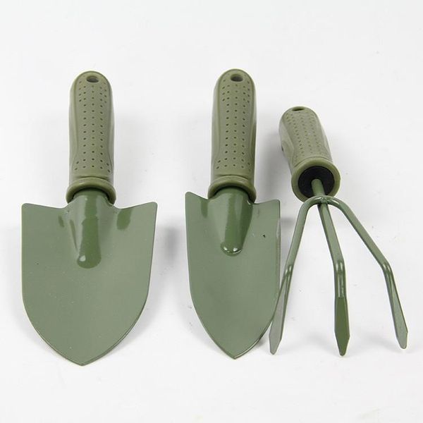 

spade & shovel 3pcs/set home gardening tool set balcony home-grown mini digging suits three-piece rake planting tools combination #3