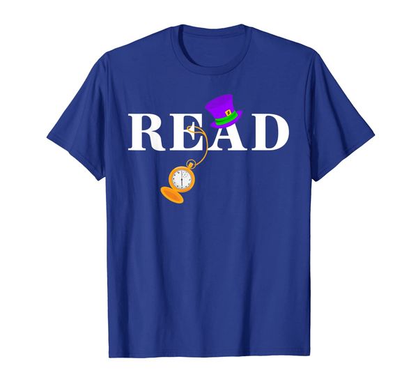 

teacher reading read all the time book t-shirt, White;black