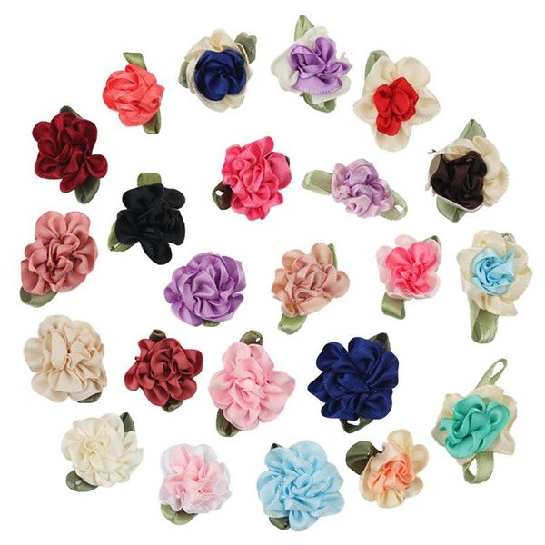 

decorative flowers & wreaths 10 handmade diy little flower skirt doll ornaments roses home decore decor office