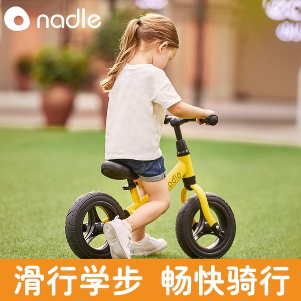 

gift sets nadle infant shining baby balance bike walker kids ride on toy children for learning walk scooter 2-6 years old