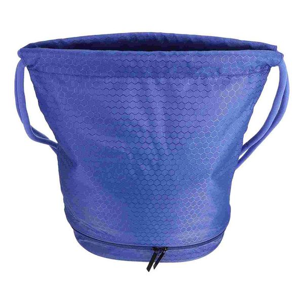 

life vest & buoy 1pc drawstring backpack packsack waterproof dry wet separated swimming