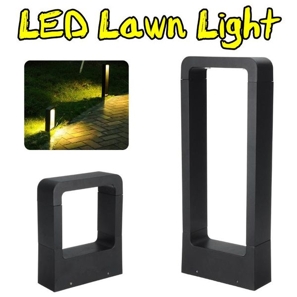 

lawn light outdoor square waterproof aluminum garden lights community courtyard patio landscape decoration road lamps