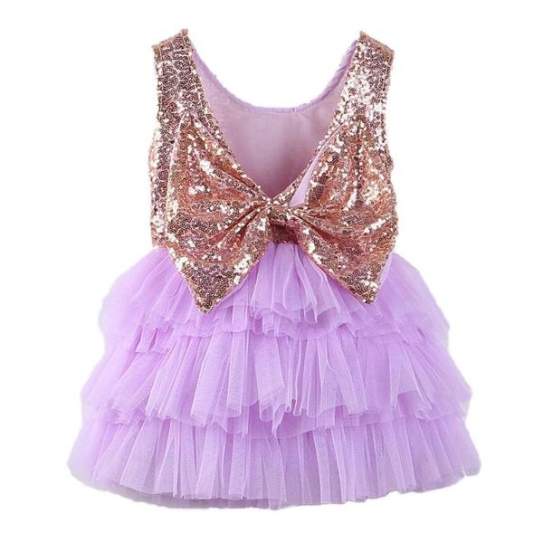 

girl's dresses infant toddler girls party bowknot mesh bubble ball gown formal little child kids baby girl princess tulle dress, Red;yellow