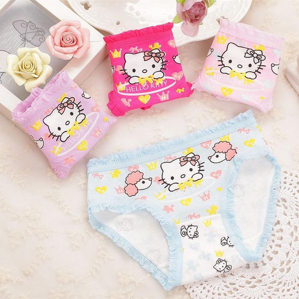 

panties 4pcs /lot baby girls briefs cartoon underwears children short underpants kids, Camo