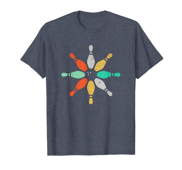 

Bowling Shirt Retro Vintage Pins Team T-Shirt Gift, Mainly pictures