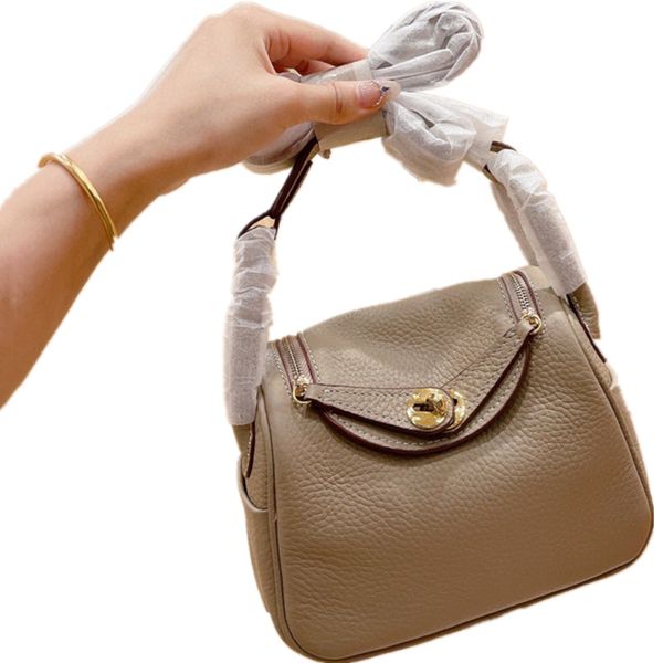 

lindy bag mini shoulder crossbody bags calfskin genuine leather handbag h brand classic fanny packs lady designer women wallets celebrity po
