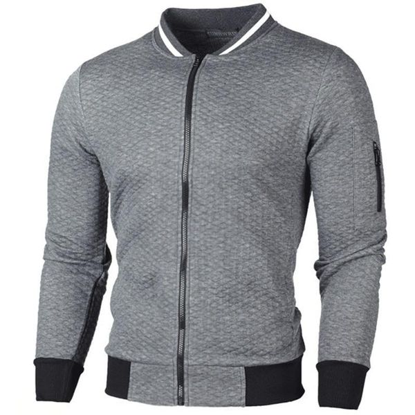 

men's jackets fashion jacket coat male autumn sports retro solid zipper clothing casual loose long sleeve, Black;brown