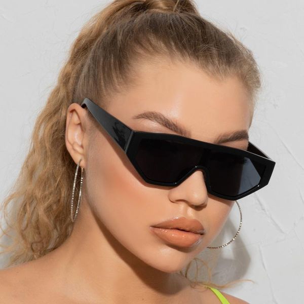 

sunglasses special offer fashion personality big frame ladies men women europe and america colorful street shooting travel, White;black
