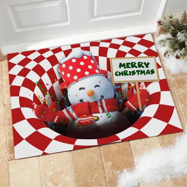 

carpets door floor mat useful anti-slip xmas pattern doormat polyester area rug