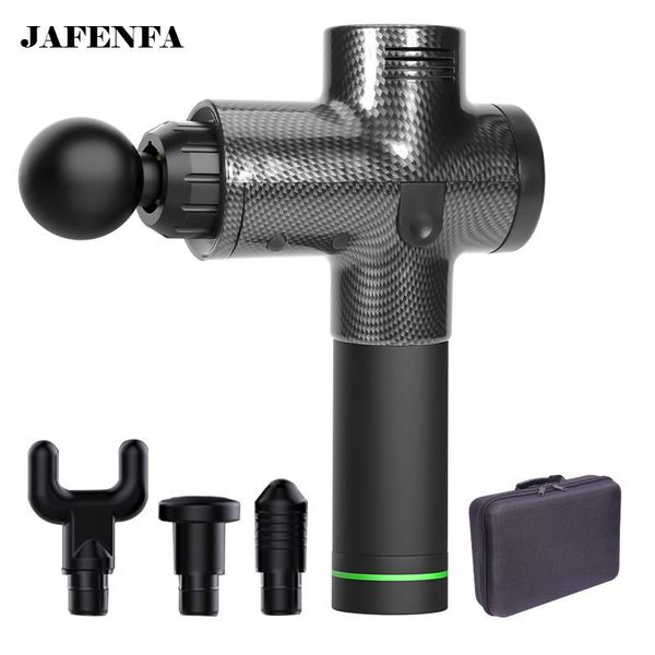 

massage gun 30 gear 4 heads high frequency muscle relaxation body deep tissue fascia massager lcd massageador fitness equipment