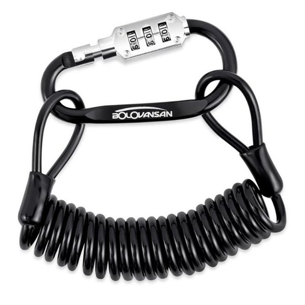 

bike locks portable password keychain lock anti-theft durable motorcycle mtb road bicycle safety accessories multifunction
