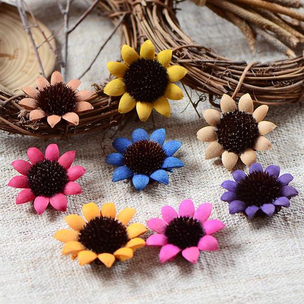 

decorative flowers & wreaths 5cm/8pcs,splicing dried tiny flowers,decorative daisy po frame glass cover flores artificiales home wedding tab