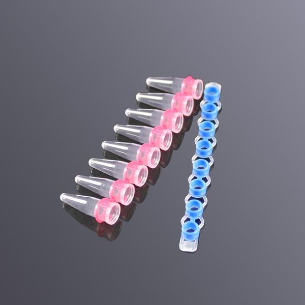 

lab supplies pcr tubes & strips 0.2ml -8 centrifuge tube ultra-thin wall dnase-/rnase-nonpyrogenic noncytotoxic 120