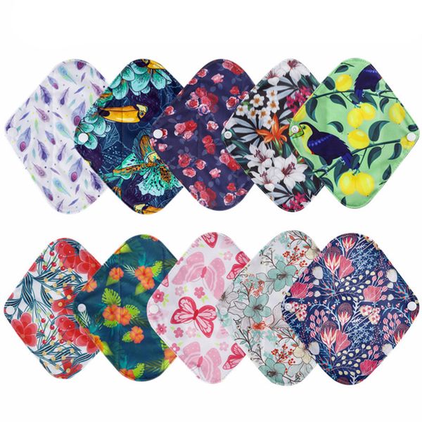 

small sanitary pad bamboo cotton washable waterproof napkin physiological health care