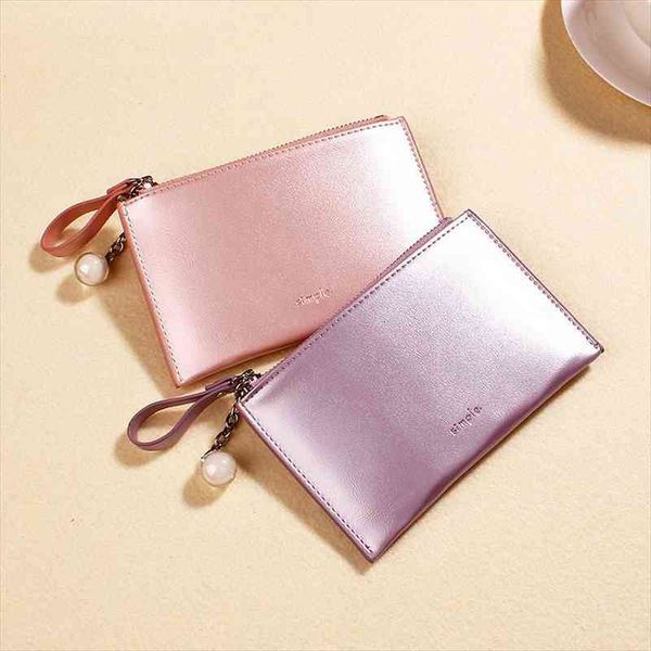 

fashion small wallet women short trifold thin purses ladies money bag korean female holographic walet slim vallet, Red;black