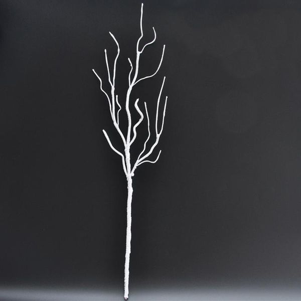

1pcs simulation large white dried foam branch artificial plant home office decor decorative flowers & wreaths
