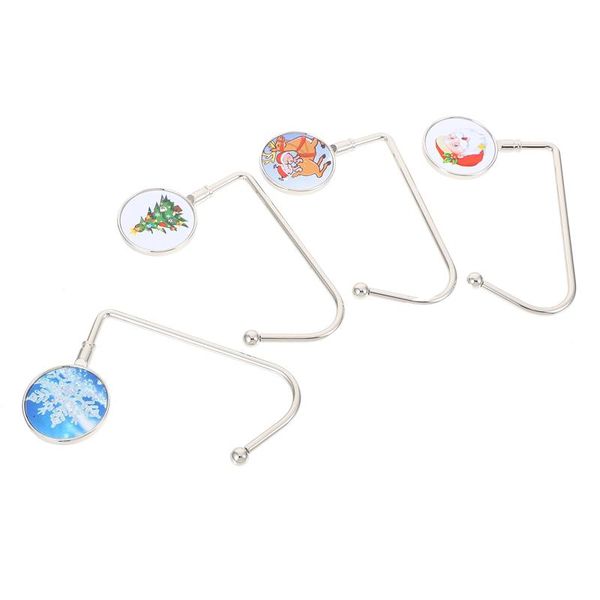 

christmas decorations 4pcs deskhanging hook xmas stocking holder metal hooks