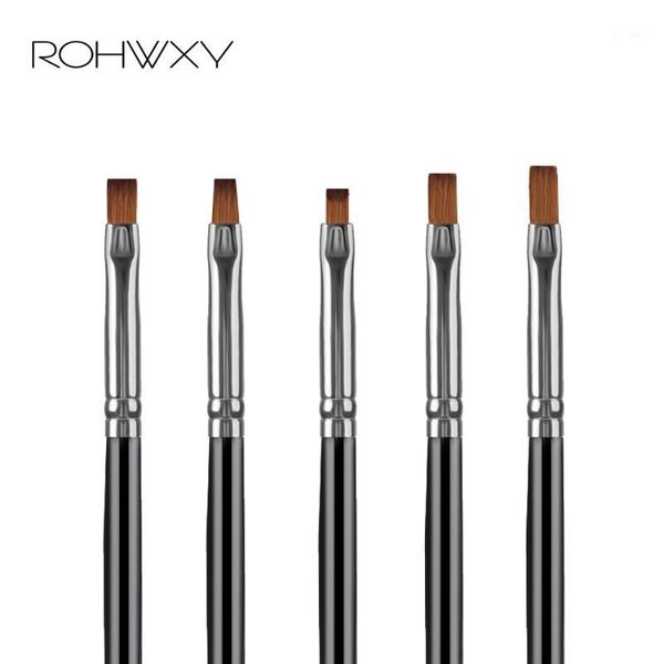 

professional nail art brush set line drawing painting pen uv gel polish for designs acrylic manicure gradient1, Yellow