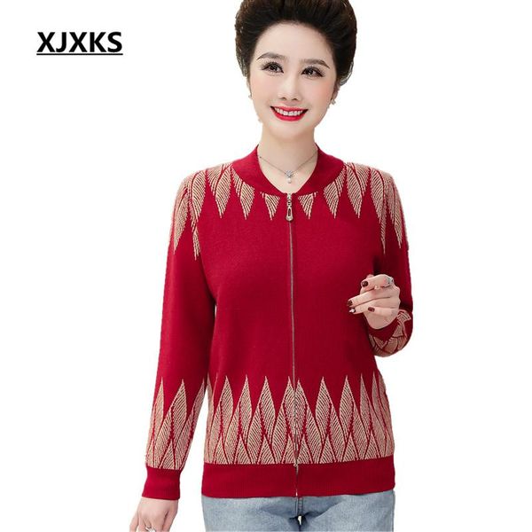 

autumn winter women knitted jacket loose plus size fashion zipper cardigan cashmere coat women's jackets, Black;brown