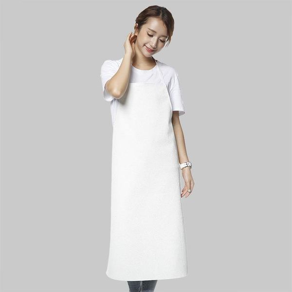 

aprons waterproof and oil-proof soft leather apron sleeveless thickened long-lasting work clothes for men women